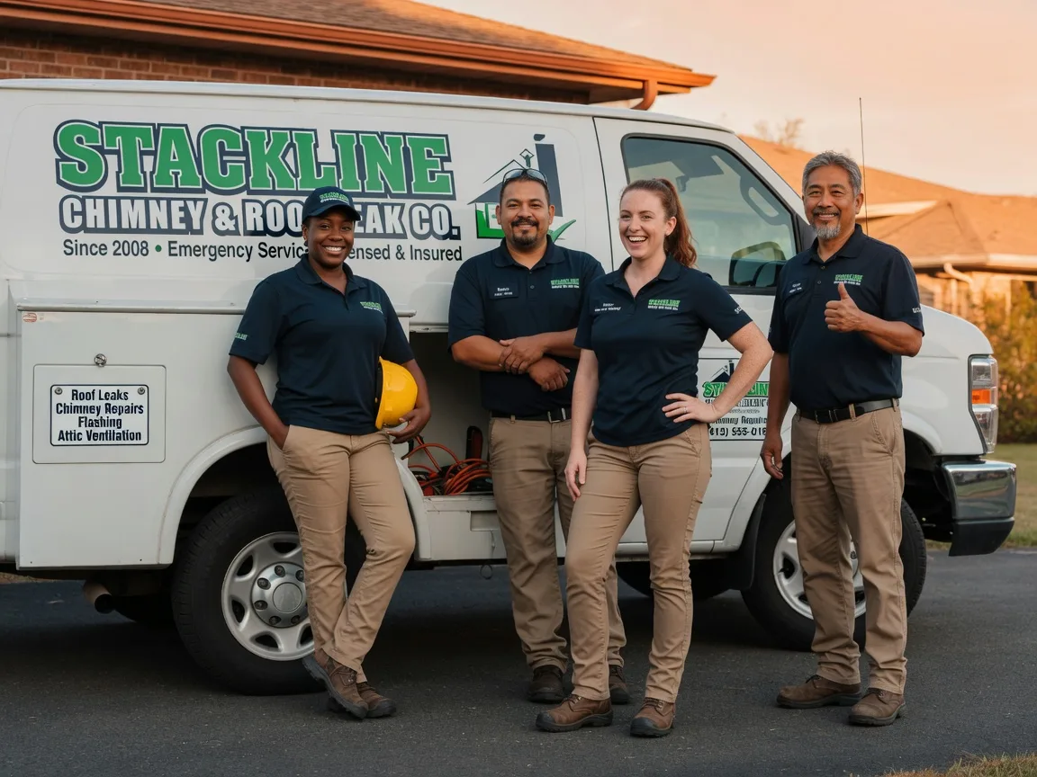 Chimney flashing repair company in Taft, TX